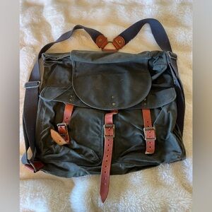 J.Crew canvas backpack